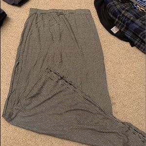 Maxi skirt from garage!